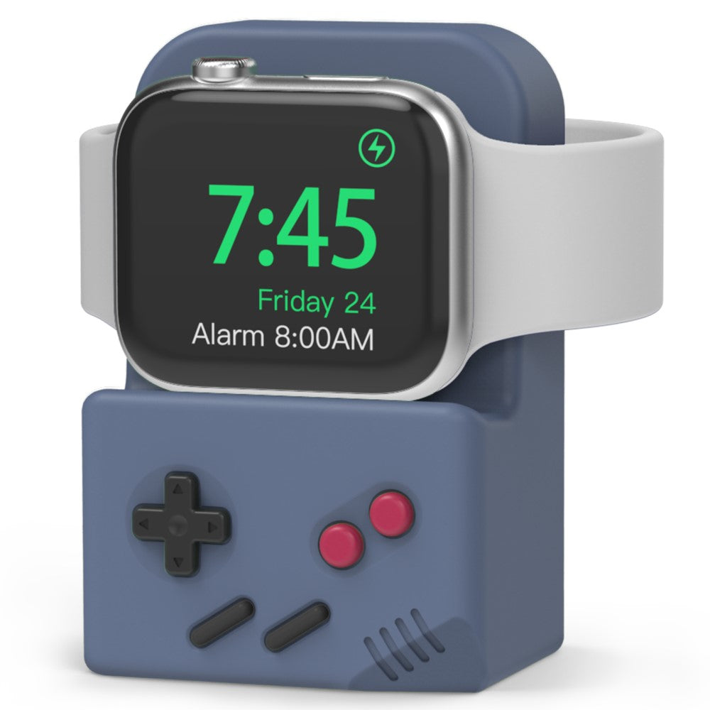 Silikone Holder passer til Apple Smartwatch - Blรฅ#serie_3