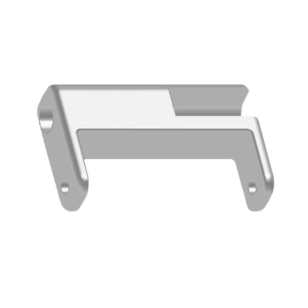 1 Pair Watch Band Adapter Set 12mm to 10mm Alloy Band Connector Adapter Replacement - Black - Sølv#serie_2