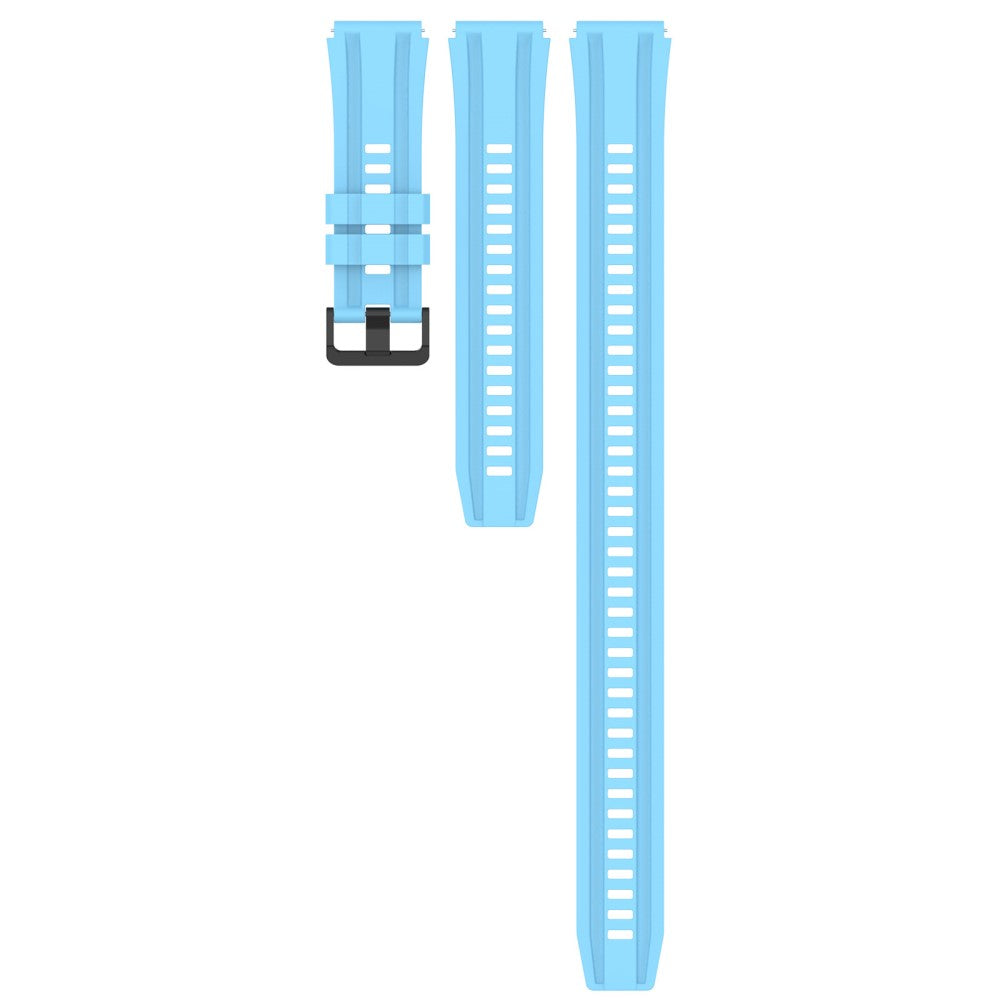 Superflot Metal Og Silikone Universal Rem passer til Smartwatch - Blå#serie_3