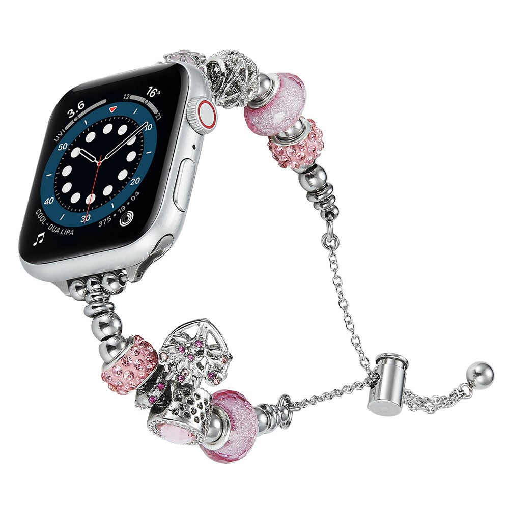 Vildt Skøn Metal Universal Rem passer til Apple Smartwatch - Pink#serie_1