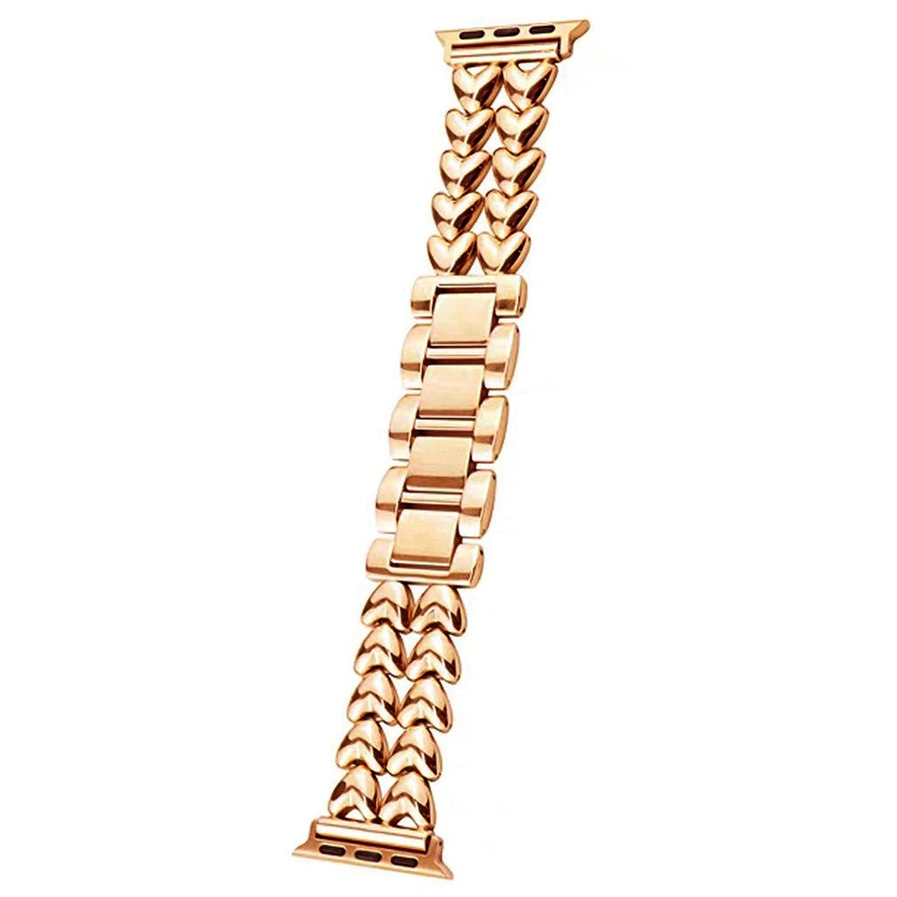 Solid Metal Universal Rem passer til Apple Smartwatch - Pink#serie_3