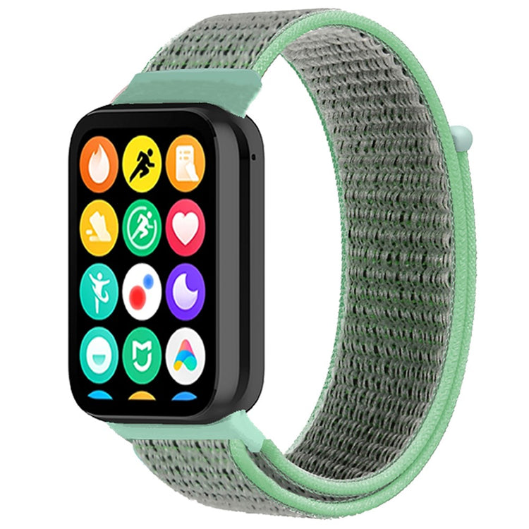 Xiaomi Smart Band 8 Pro / Redmi Watch 4 Nylon Loop Watch Band Breathable Sport Strap - Green#serie_5