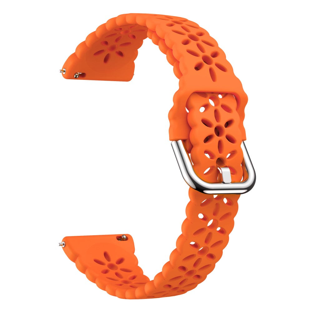 Udsรธgt Silikone Universal Rem passer til Smartwatch - Orange#serie_1