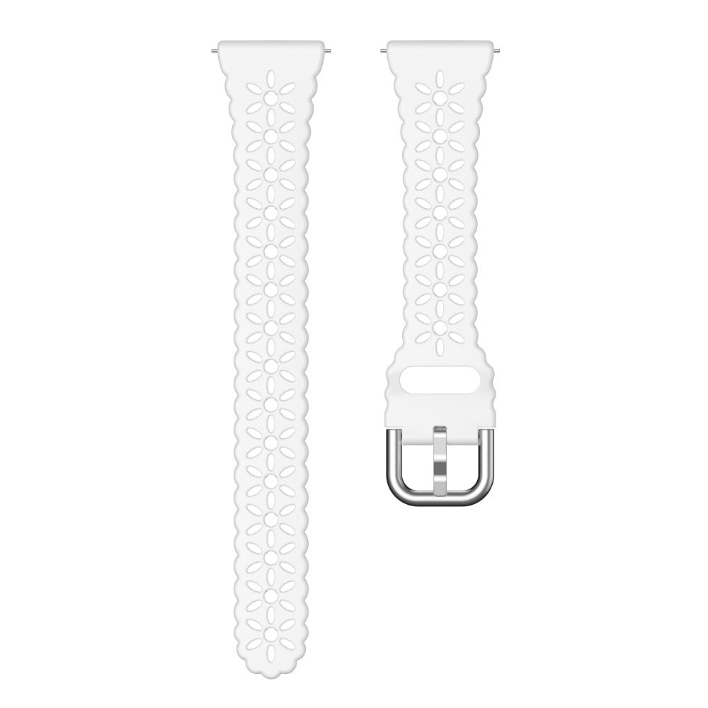 Udsøgt Silikone Universal Rem passer til Smartwatch - Hvid#serie_2