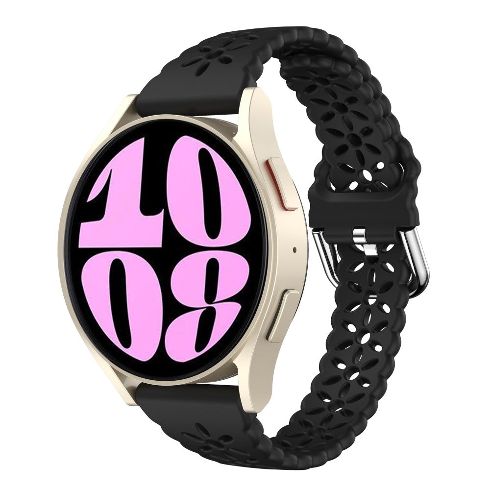 Udsøgt Silikone Universal Rem passer til Smartwatch - Sort#serie_4