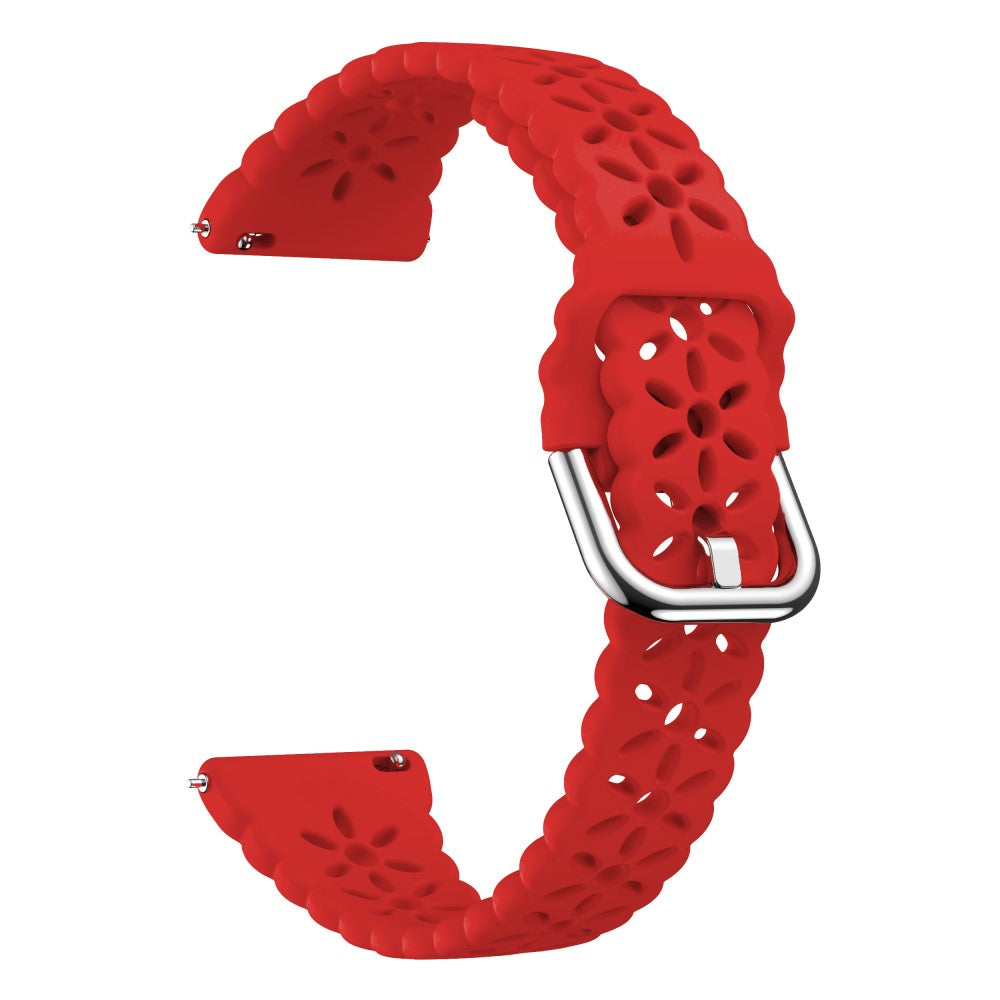 Udsøgt Silikone Universal Rem passer til Smartwatch - Rød#serie_5