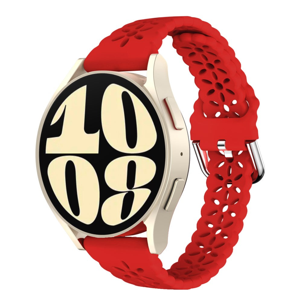Udsøgt Silikone Universal Rem passer til Smartwatch - Rød#serie_5