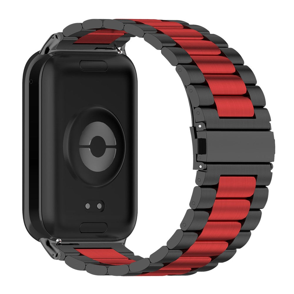 Rigtigt Smuk Metal Rem passer til Xiaomi Smart Band 8 Pro - Rรธd#serie_019