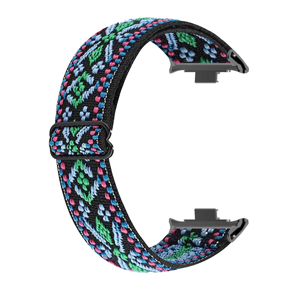 Xiaomi Smart Band 8 Pro Nylon Braided Watch Strap Quick Release Elastic Watch Band - Green#serie_7