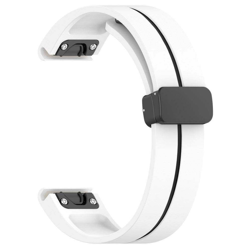 Mega Skøn Silikone Universal Rem passer til Smartwatch - Hvid#serie_2