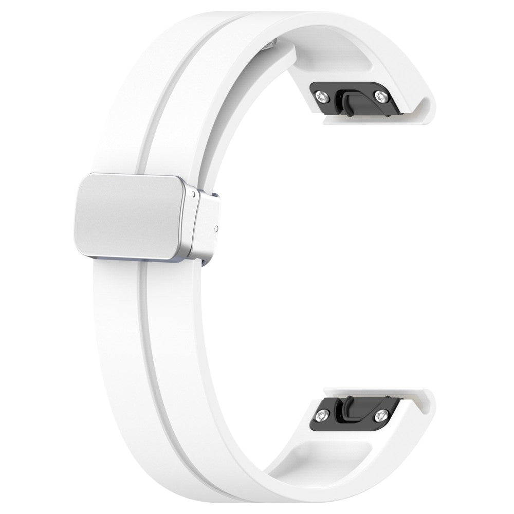 Rigtigt Fantastisk Silikone Universal Rem passer til Smartwatch - Hvid#serie_3