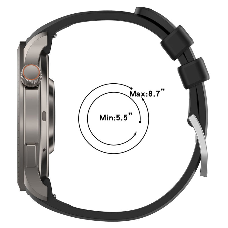 Huami Amazfit Balance (A2286) Watch Band Silicone Replacement Wrist Straps - Midnight Green#serie_2