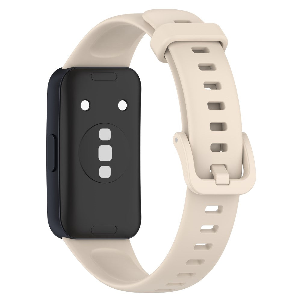 Helt Vildt Pรฆnt Silikone Rem passer til Huawei Band 8 - Hvid#serie_1