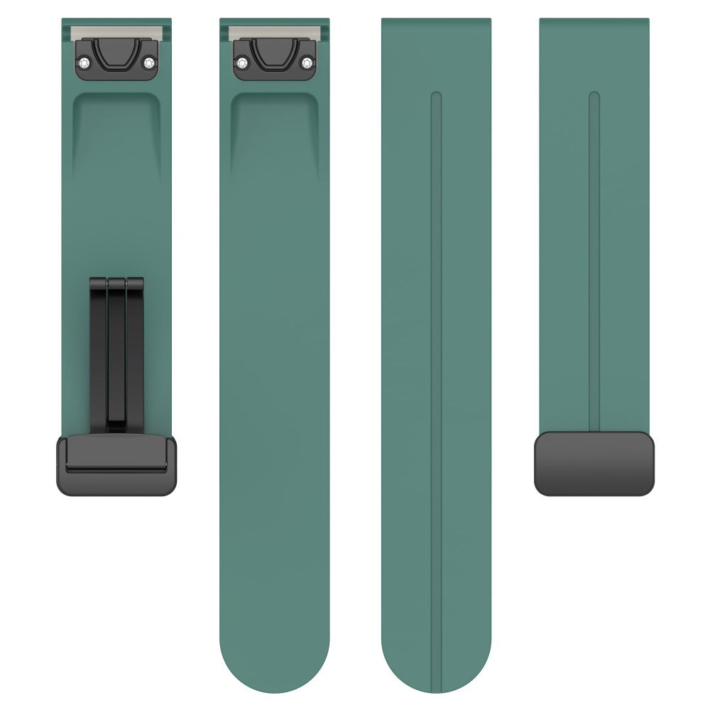 Fremragende Silikone Universal Rem passer til Smartwatch - Grøn#serie_5