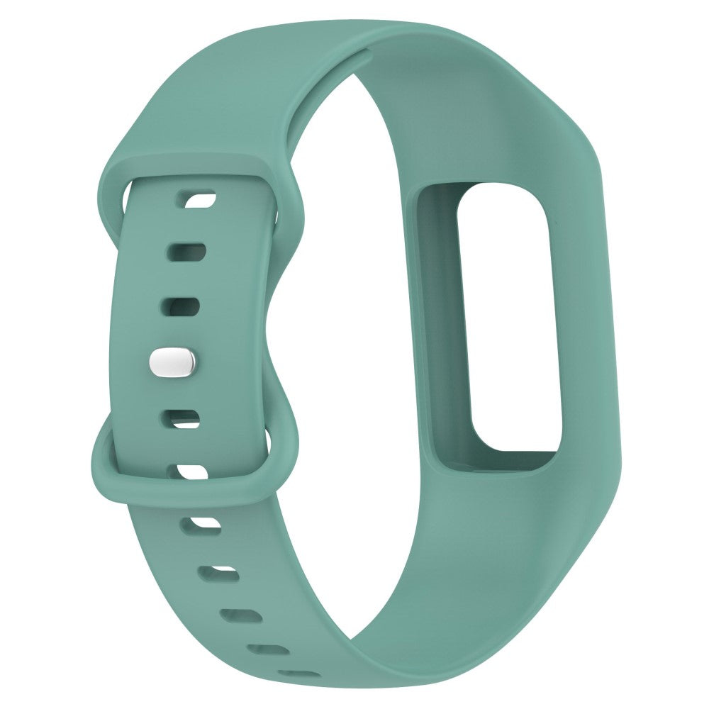 Fitbit Charge 6 / 5 / 4 / 3 Watch Strap Integrate Silicone Watch Band with Case Cover - Green#serie_10