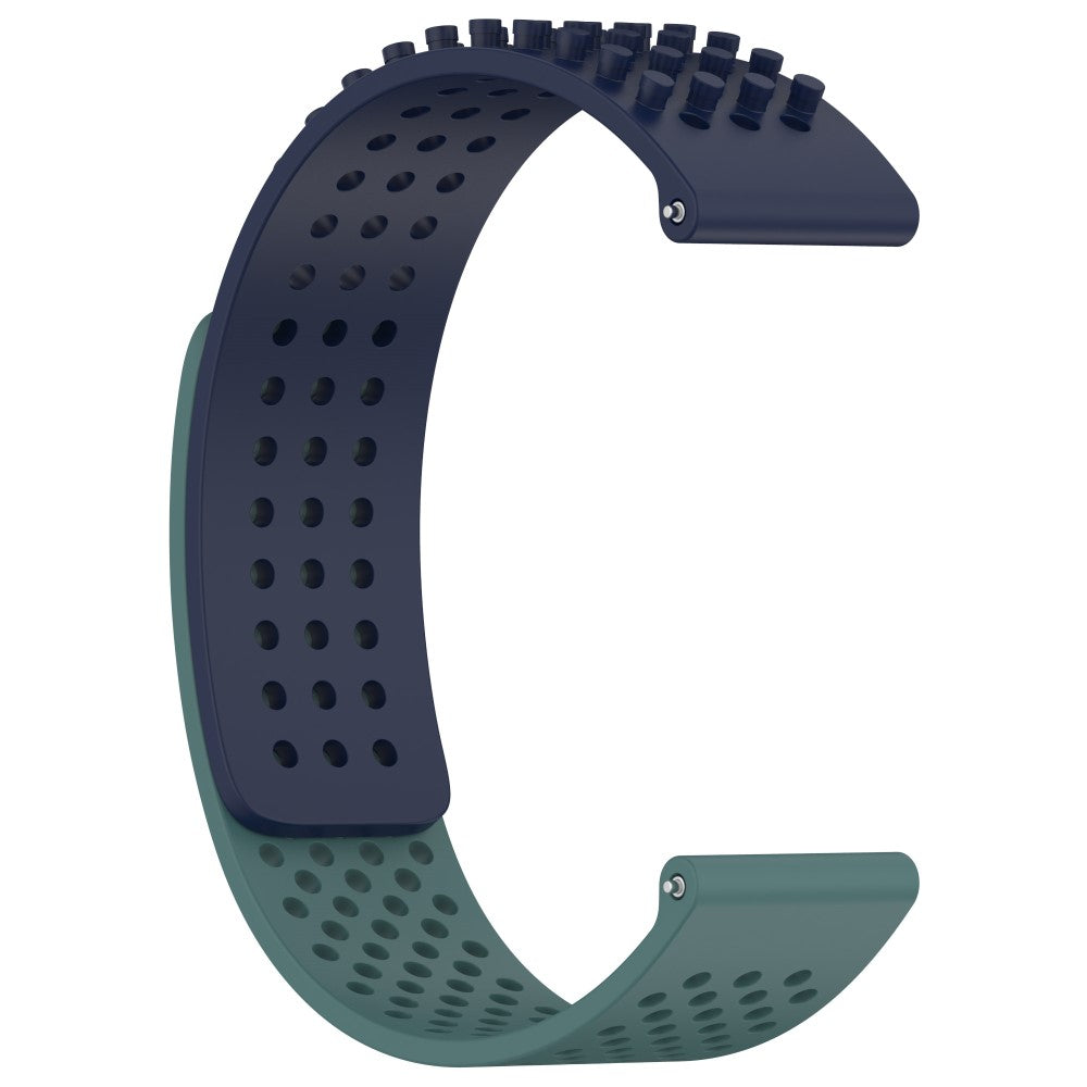 Fremragende Silikone Universal Rem passer til Smartwatch - Grøn#serie_7