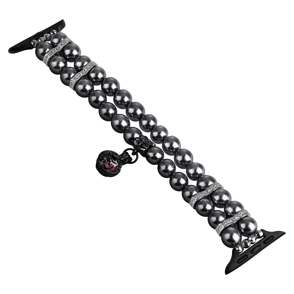 Vildt Fed Silikone Universal Rem passer til Apple Smartwatch - Sølv#serie_1