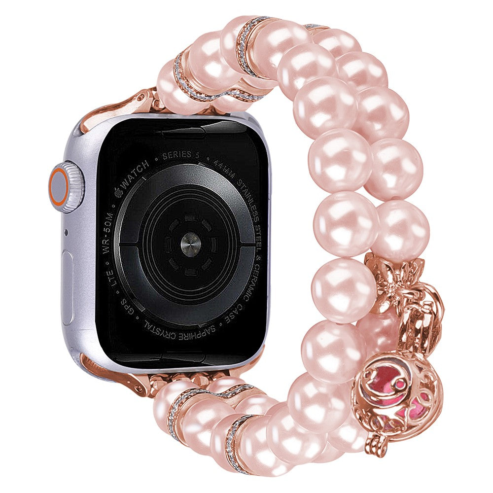 Vildt Fed Silikone Universal Rem passer til Apple Smartwatch - Pink#serie_3