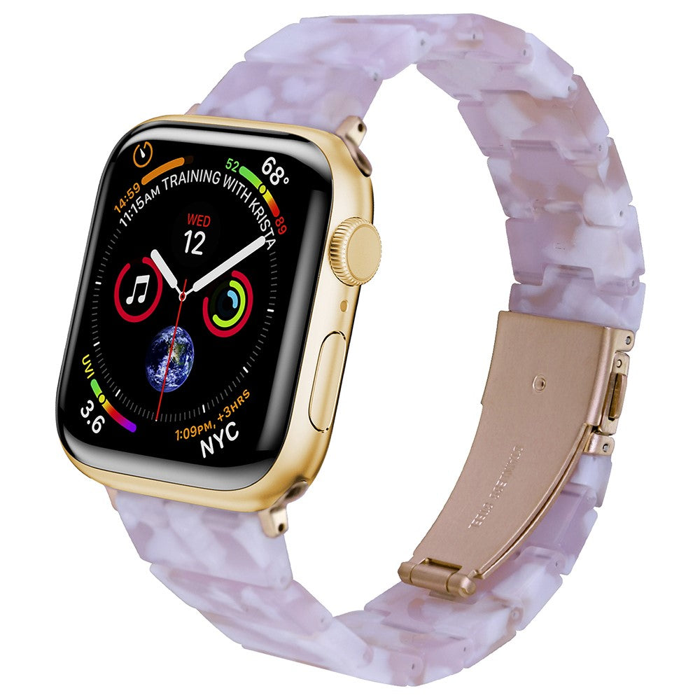 Watch Strap Apple Watch Series 41mm / 40mm / 38mm Resin Watch Band Bracelet - Pink Mix#serie_4