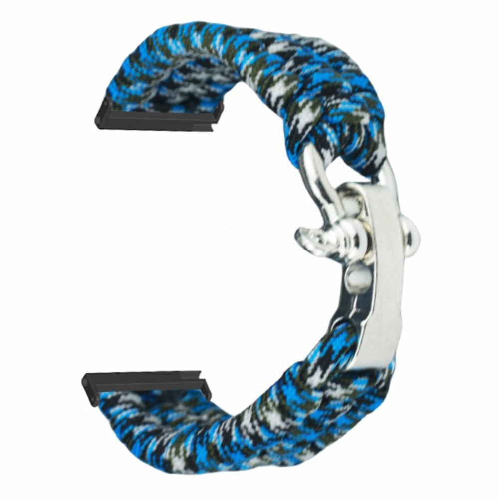 Fed Nylon Universal Rem passer til Smartwatch - Blå#serie_2