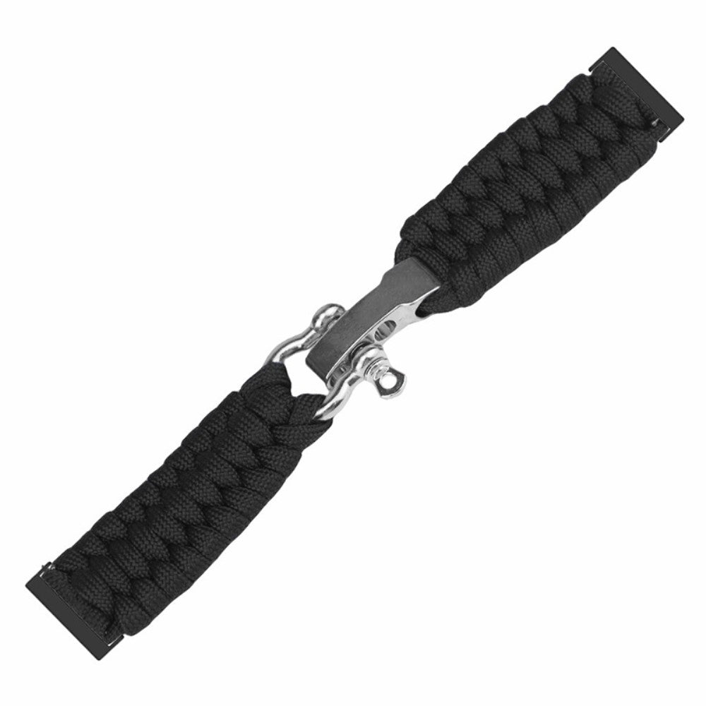 Suunto Spartan Sport Wrist HR Baro / Suunto 7 / Suunto 9 24mm Watch Band Braided Rope - Black#serie_3