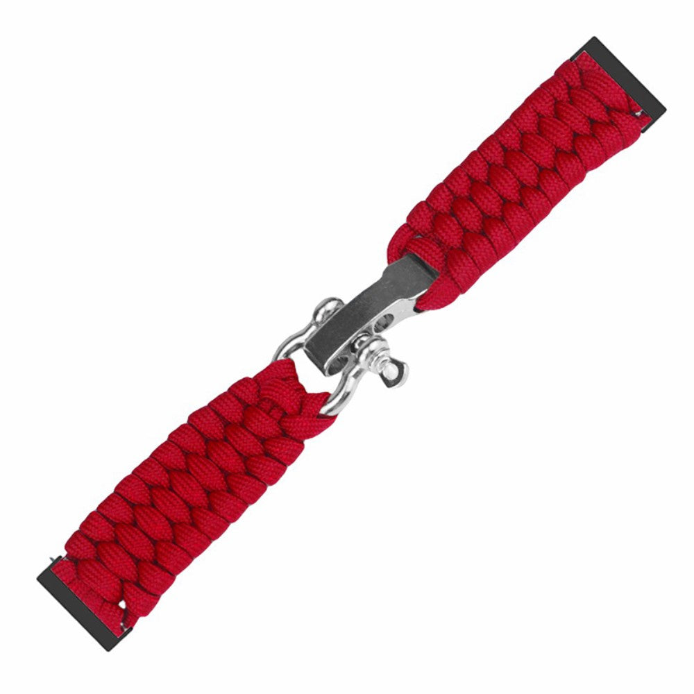 Suunto Spartan Sport Wrist HR Baro / Suunto 7 / Suunto 9 24mm Watch Band Braided Rope - Red#serie_4