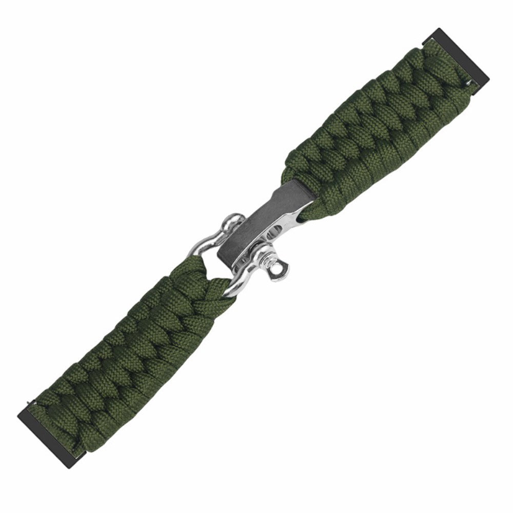 Suunto Spartan Sport Wrist HR Baro / Suunto 7 / Suunto 9 24mm Watch Band Braided Rope - Army Green#serie_6