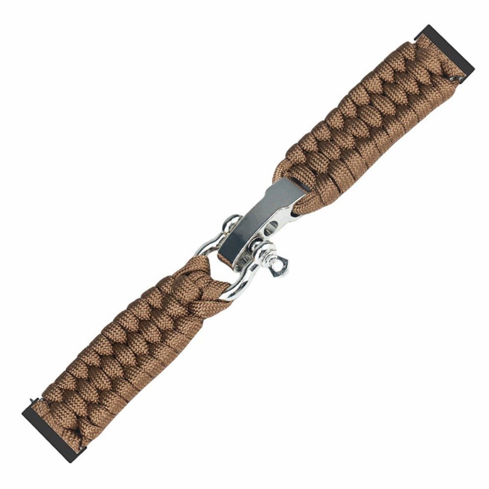 Suunto Spartan Sport Wrist HR Baro / Suunto 7 / Suunto 9 24mm Watch Band Braided Rope - Brown#serie_10