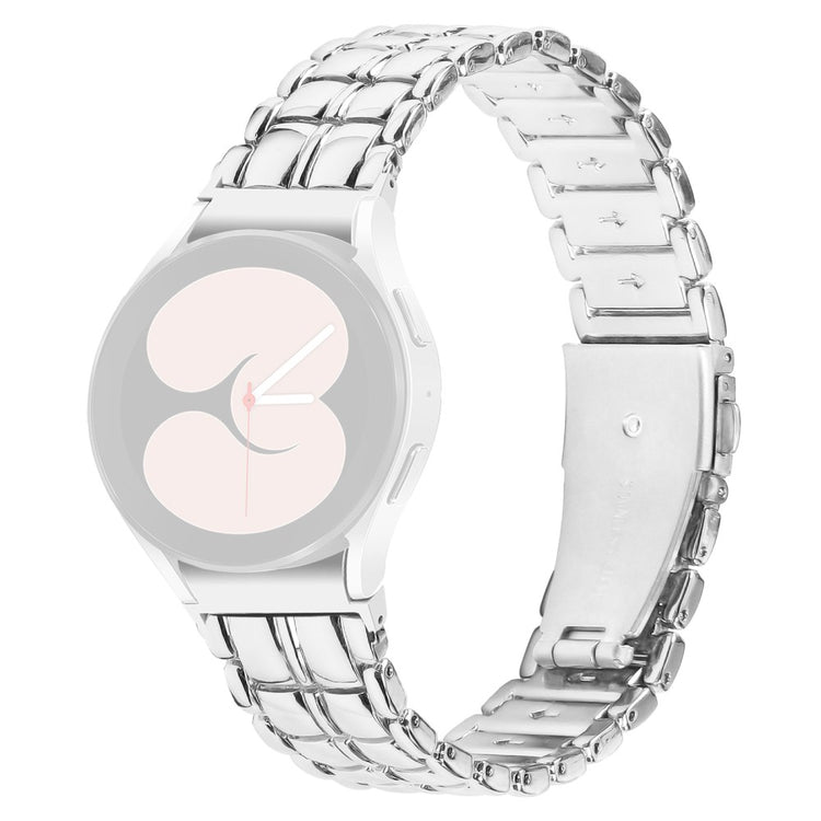 Super Fantastisk Metal Universal Rem passer til Samsung Smartwatch - Sølv#serie_4