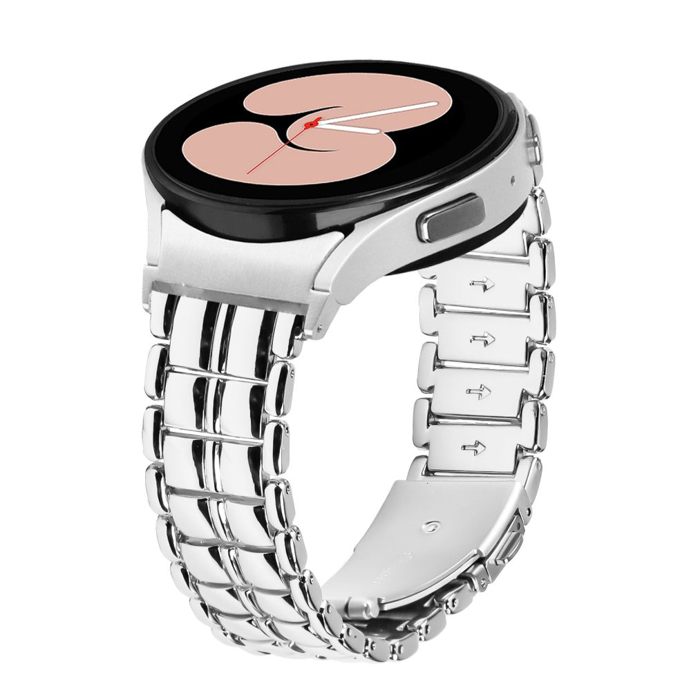 Super Fantastisk Metal Universal Rem passer til Samsung Smartwatch - Sølv#serie_4