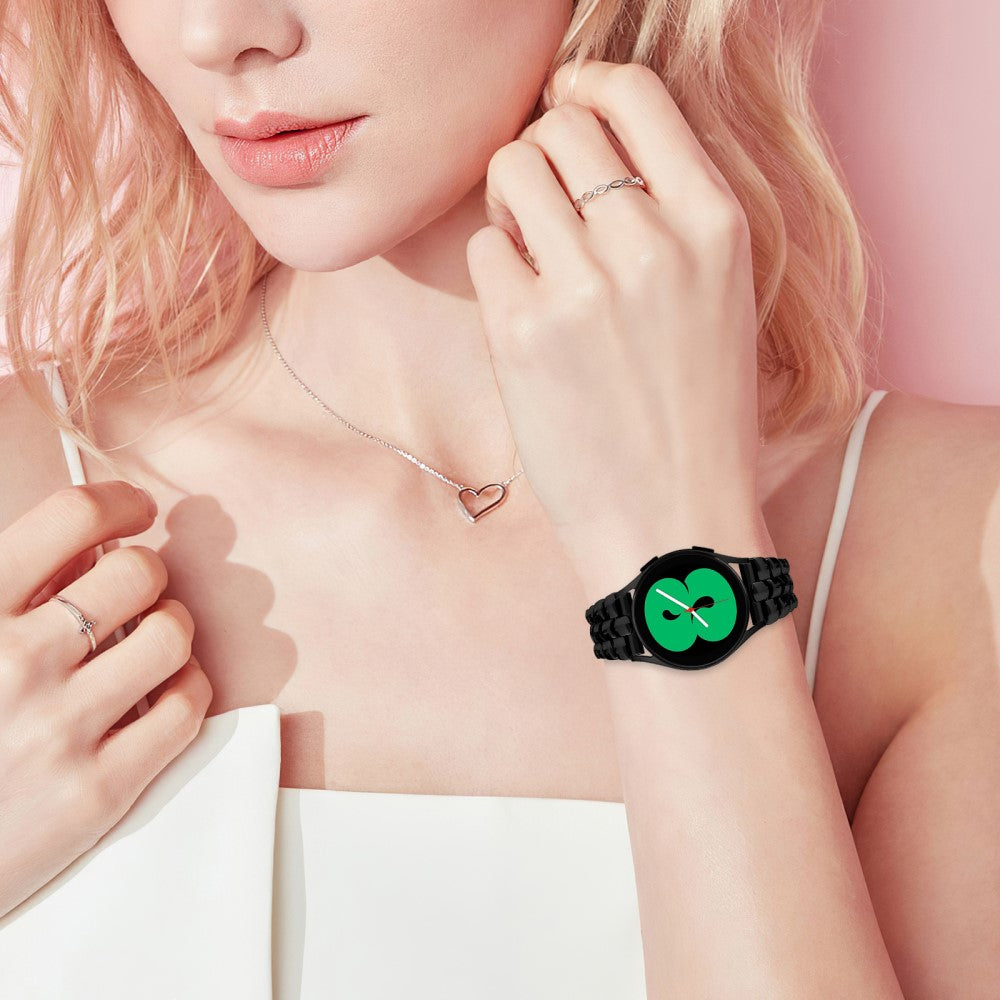 Meget Cool Metal Universal Rem passer til Samsung Smartwatch - Sort#serie_1