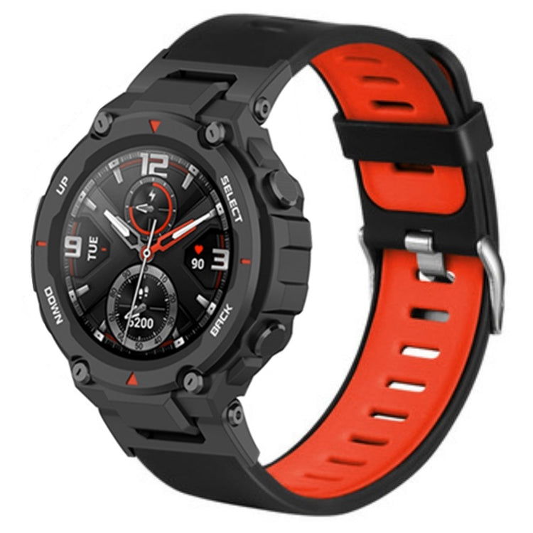 Silikone Universal Rem passer til Amazfit T-Rex 1 / Amazfit T-Rex Pro - Rød#serie_2