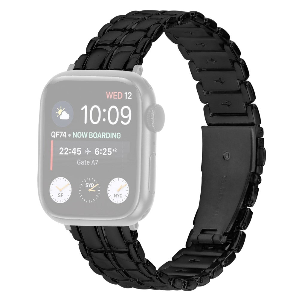 Vildt Skรธn Metal Universal Rem passer til Apple Smartwatch - Sort#serie_1