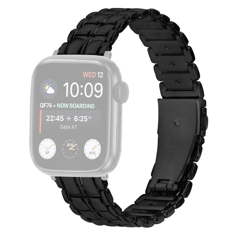Vildt Skøn Metal Universal Rem passer til Apple Smartwatch - Sort#serie_1