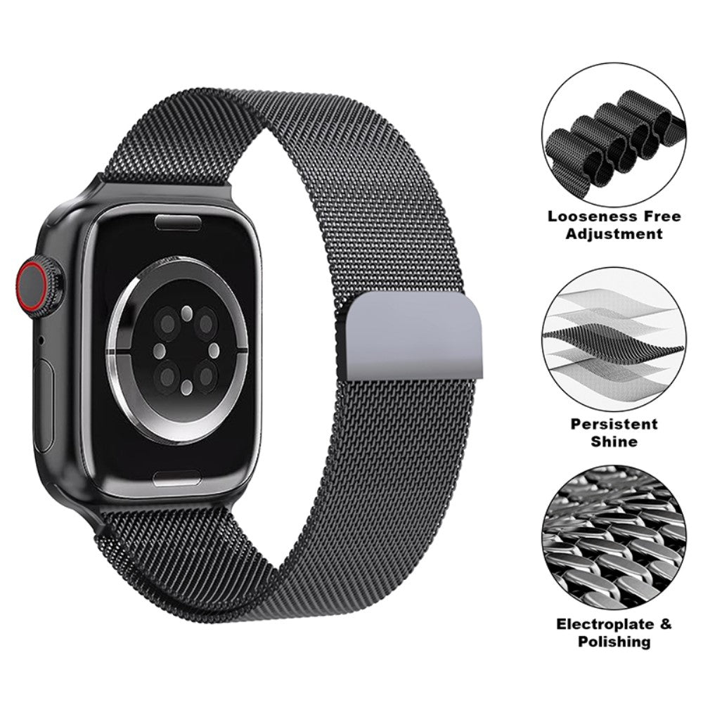 Stilren Metal Universal Rem passer til Apple Smartwatch - Lilla#serie_16