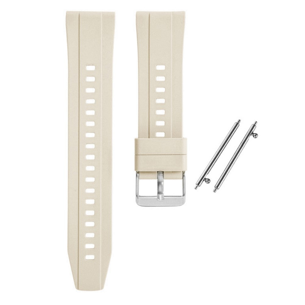 Rigtigt Smuk Silikone Universal Rem passer til Smartwatch - Hvid#serie_12
