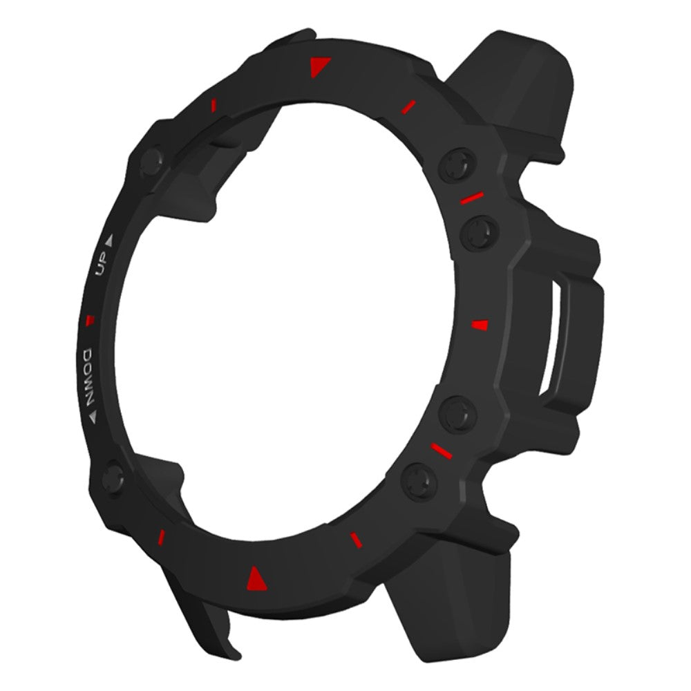 Huami Amazfit Falcon Watch Case Anti-drop Hard Watch Frame Protective Shell - Black+Red+White#serie_3