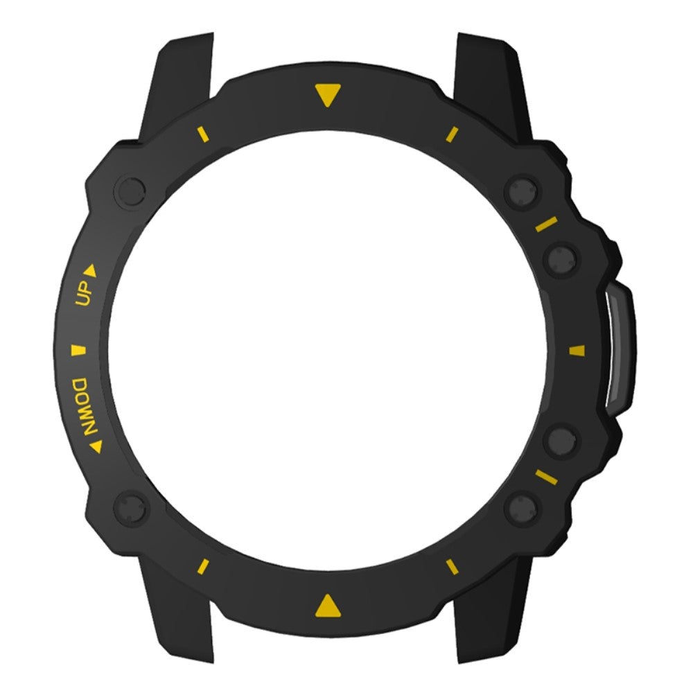 Huami Amazfit Falcon Watch Case Anti-drop Hard Watch Frame Protective Shell - Black+Yellow#serie_5