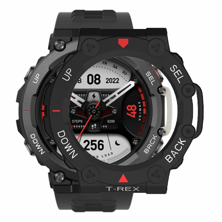 Huami Amazfit T-Rex 2 Watch Case Cover Quick Release Hard Watch Protective Case - Black / Red / White#serie_3