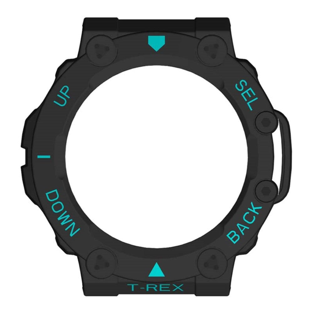 Beskyttende Silikone Bumper passer til Amazfit T-Rex 2 - Sort#serie_8