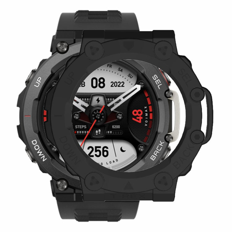 Huami Amazfit T-Rex 2 Watch Case Cover Quick Release Hard Watch Protective Case - Black#serie_9