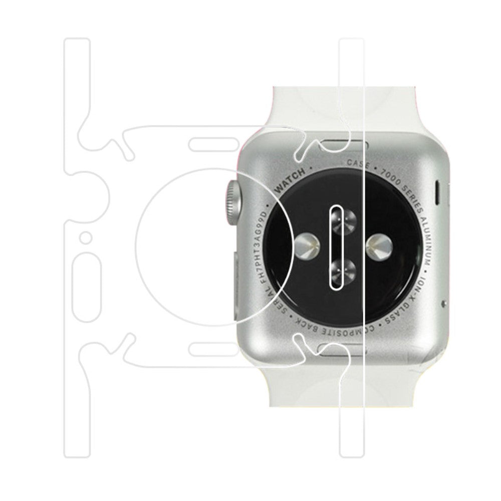 Silikone HD Skรฆrmbeskytter passer til Honor Watch GS 3i - Gennemsigtig#serie_703