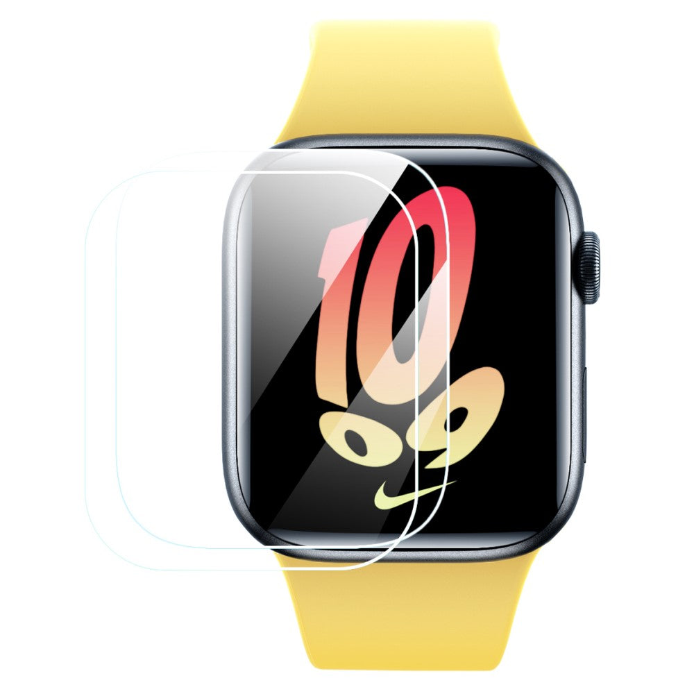 2stk Silikone Universal Skรฆrmbeskytter passer til Apple Smartwatch - Gennemsigtig#serie_708