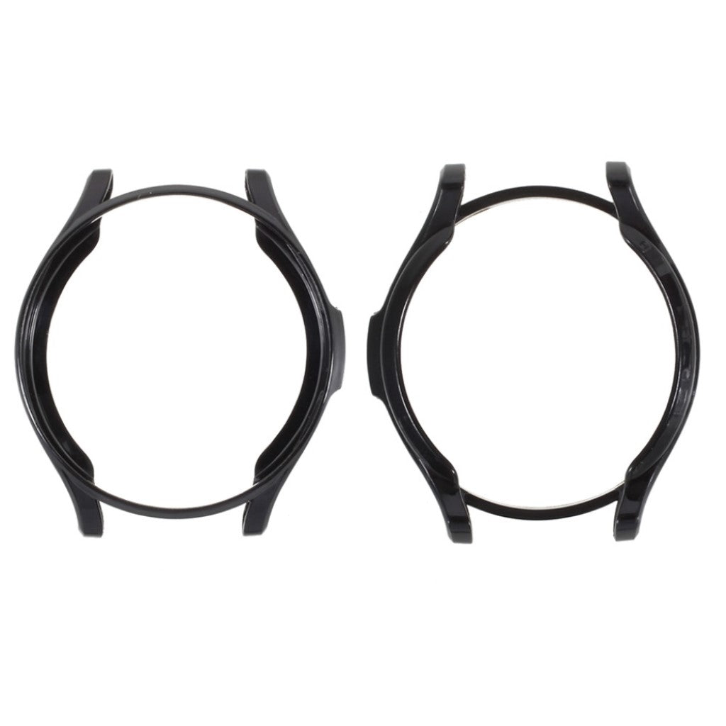 Rigtigt Fed Silikone Cover til Samsung Galaxy Watch 4 Classic (46mm) - Sort#serie_1