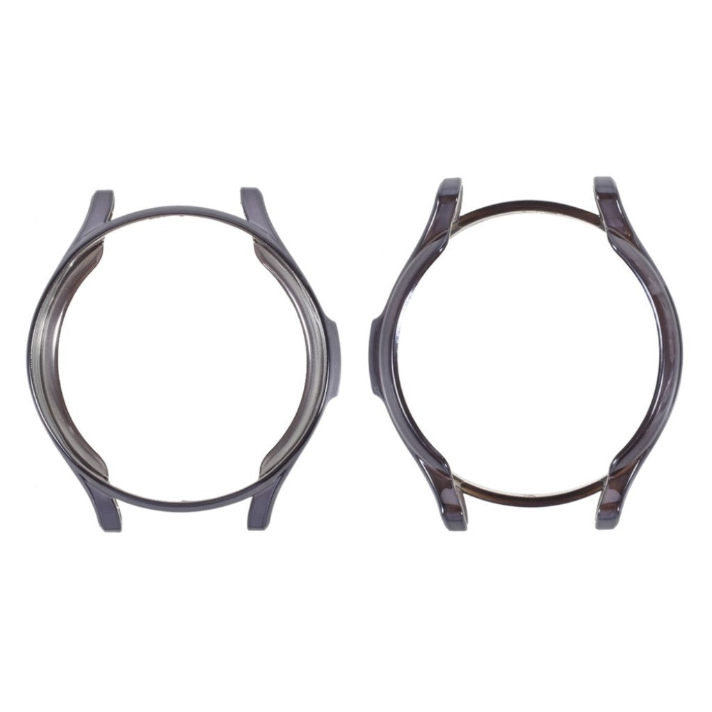 Rigtigt Fed Silikone Cover til Samsung Galaxy Watch 4 Classic (46mm) - Sølv#serie_3