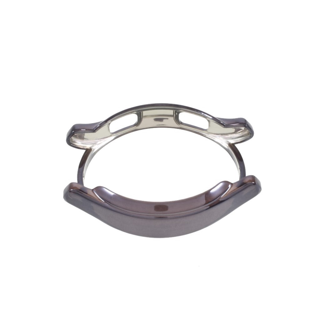 Rigtigt Fed Silikone Cover til Samsung Galaxy Watch 4 Classic (46mm) - Sølv#serie_3