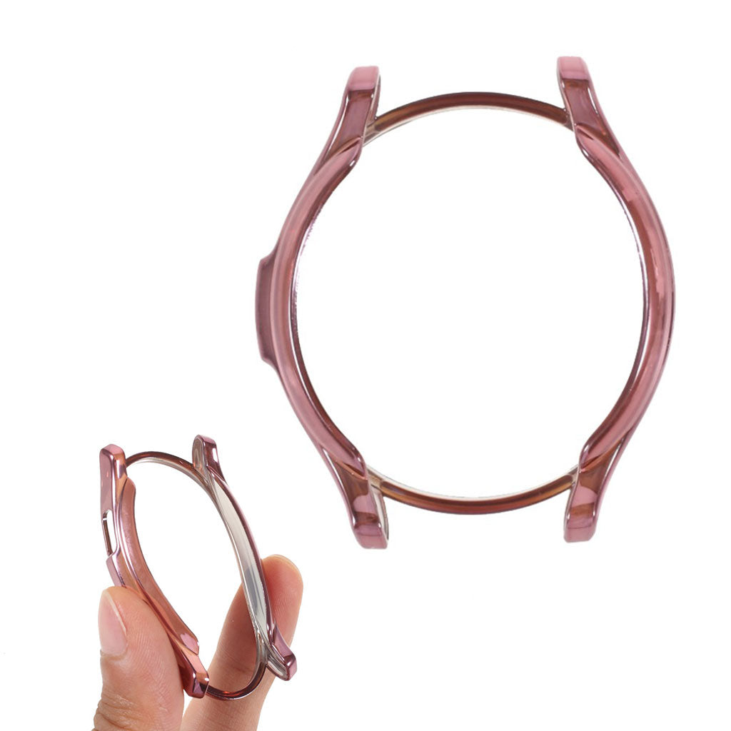 Rigtigt Fed Silikone Cover til Samsung Galaxy Watch 4 Classic (46mm) - Pink#serie_6