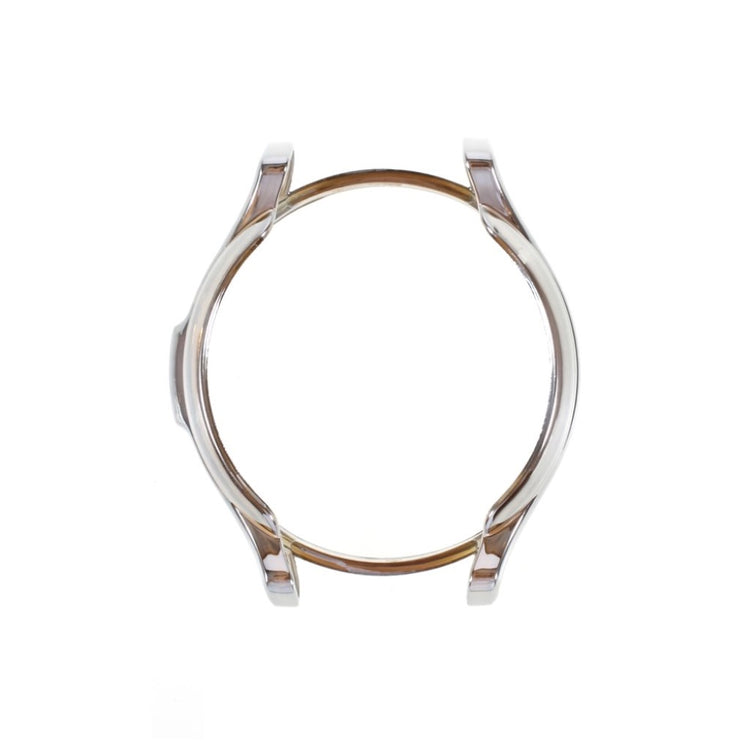 Rigtigt Fed Silikone Cover til Samsung Galaxy Watch 4 Classic (46mm) - Sølv#serie_8