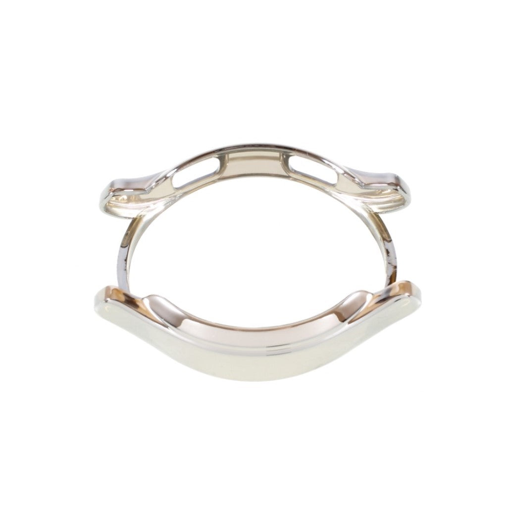 Rigtigt Fed Silikone Cover til Samsung Galaxy Watch 4 Classic (46mm) - Sølv#serie_8