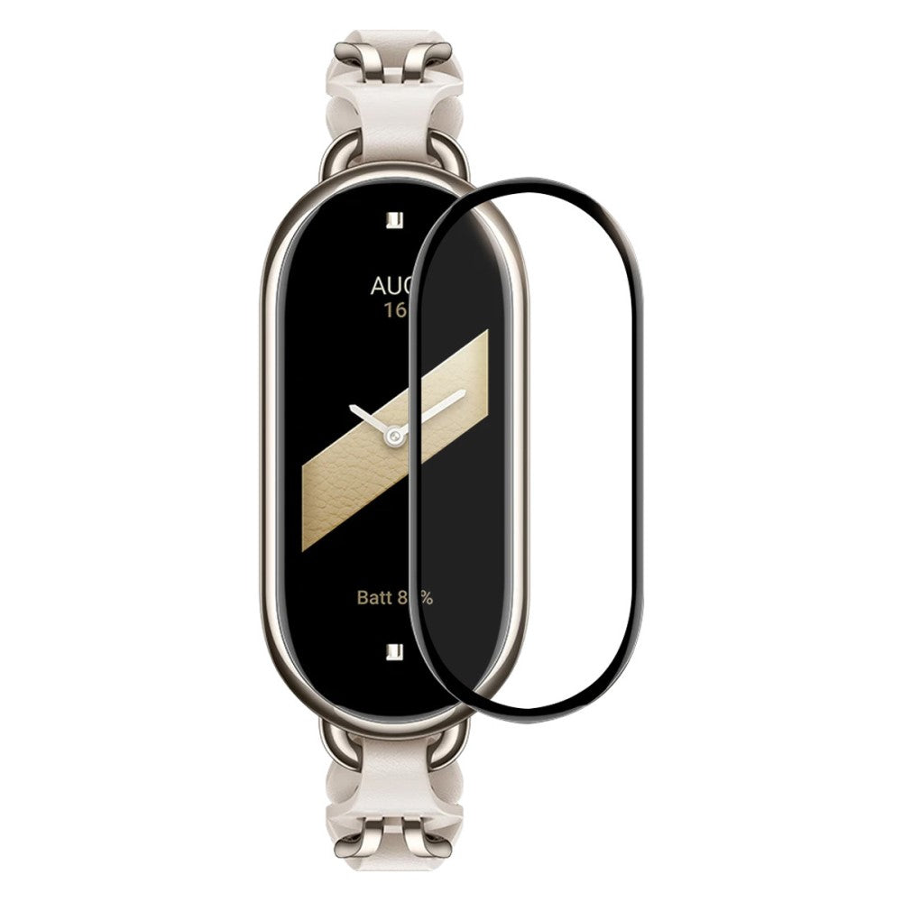 Silikone Skรฆrmbeskytter passer til Xiaomi Smart Band 8 - Gennemsigtig#serie_506